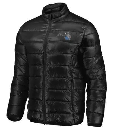Orlando Magic Heater Puffer Black Jacket