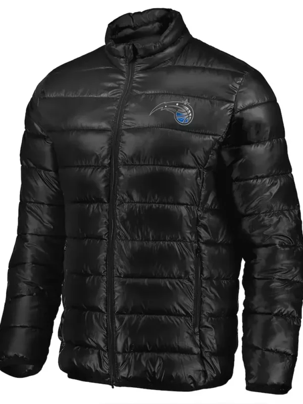 Orlando Magic Heater Puffer Black Jacket