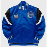 Orlando Magic Heavyweight Blue Satin Jacket