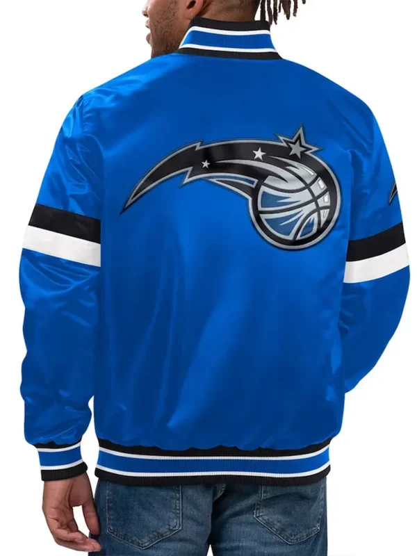 Orlando Magic Home Game Blue Satin Jacket