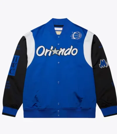 Orlando Magic Team Origins Royal Satin Jacket