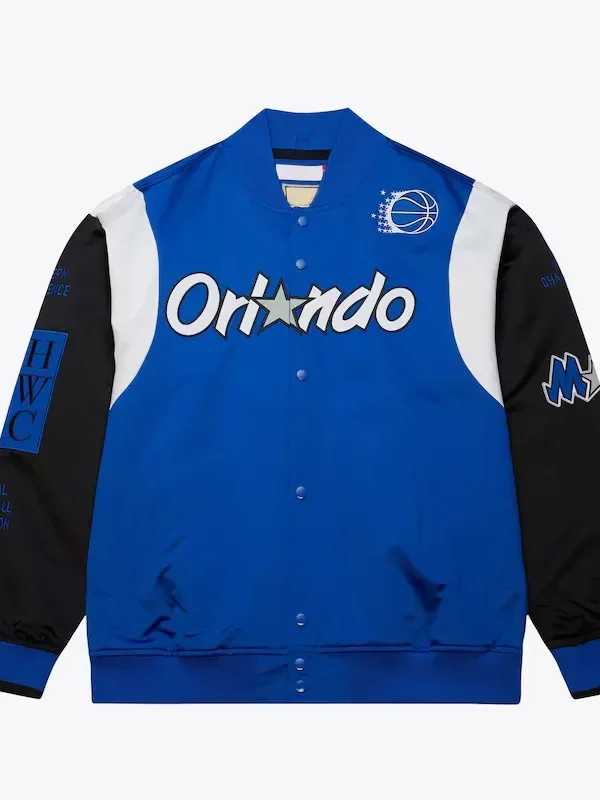 Orlando Magic Team Origins Royal Satin Jacket