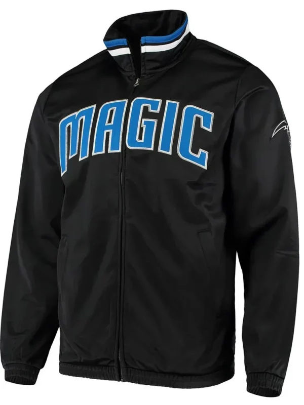 Orlando Magic Threat Tricot Track Satin Jacket