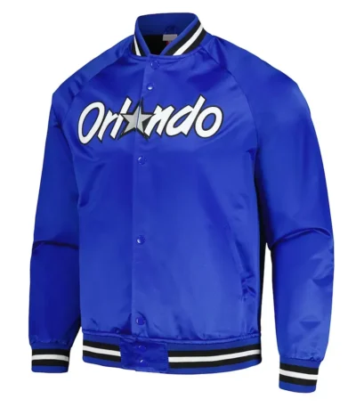Orlando Magic Throwback Wordmark Blue Jacket