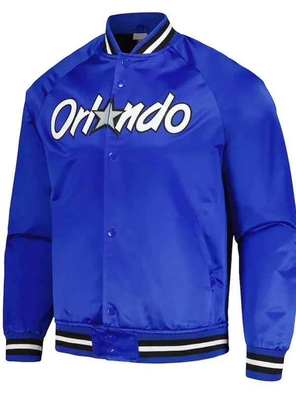 Orlando Magic Throwback Wordmark Blue Jacket