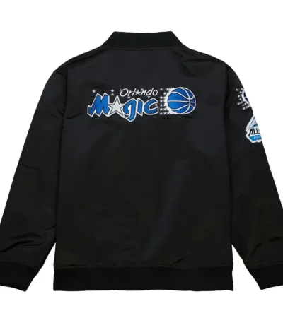 Orlando Magic Vintage Logo Lightweight Satin Jacket