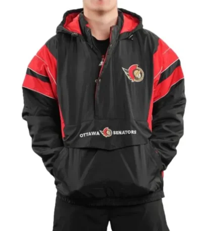 Ottawa Senators Black Pullover Jacket