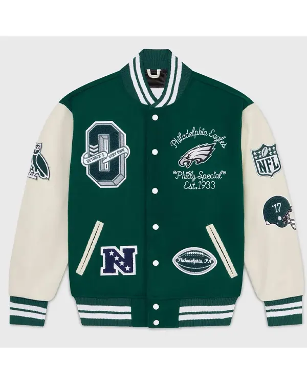 Ovo Philadelphia Eagles Varsity Jacket