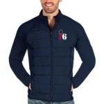 Philadelphia 76ers Antigua Altitude Navy Jacket