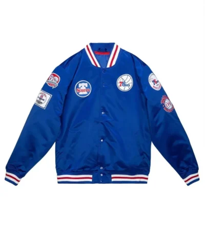 Philadelphia 76ers Champ City Royal Blue Jacket