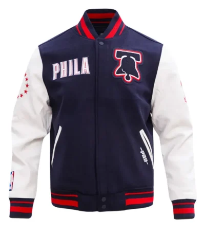 Philadelphia 76ers City of Brotherly Love Varsity Jacket