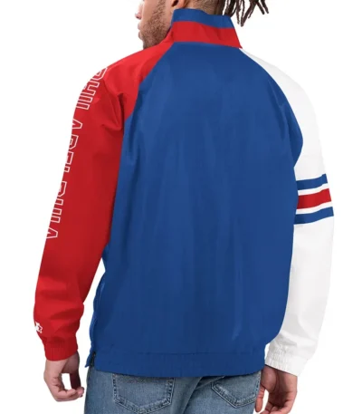 Philadelphia 76ers Elite Half Zip Pullover Jacket