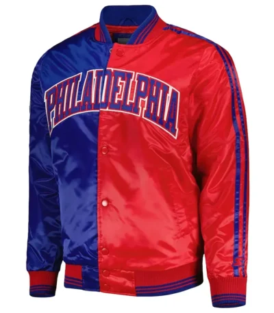 Philadelphia 76ers Fast Break Royal/Red Jacket