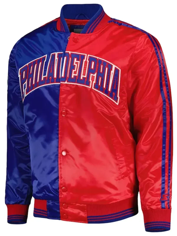 Philadelphia 76ers Fast Break Royal/Red Jacket