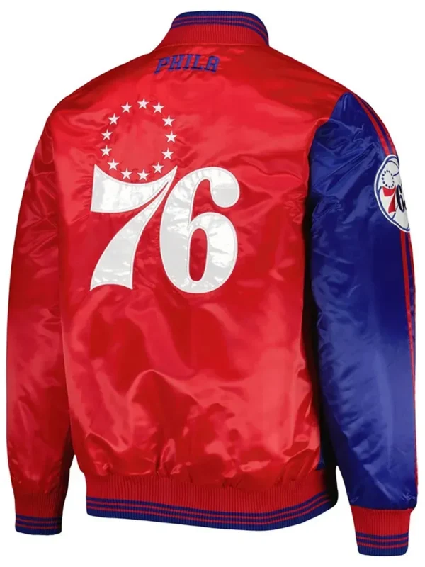 Philadelphia 76ers Fast Break Royal/Red Jacket