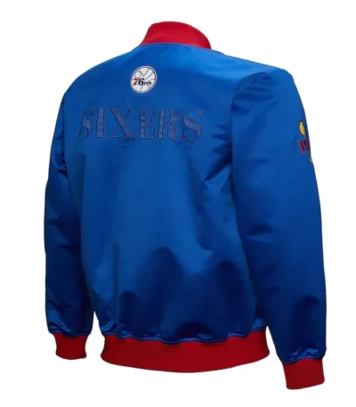 Philadelphia 76ers OG 3.0 Lightweight Royal Satin Jacket