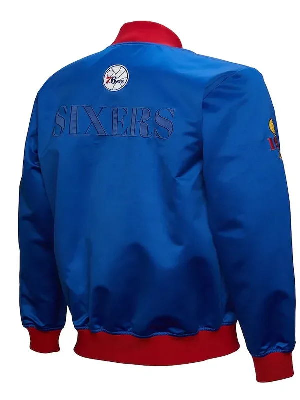 Philadelphia 76ers OG 3.0 Lightweight Royal Satin Jacket