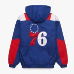 Philadelphia 76ers Pullover Half-Zip Jacket