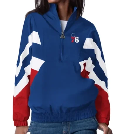 Philadelphia 76ers Renegade Oxford Jacket