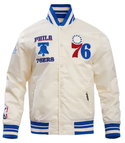 Philadelphia 76ers Retro Classic Rib Jacket