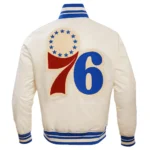 Philadelphia 76ers Retro Classic Rib Jacket