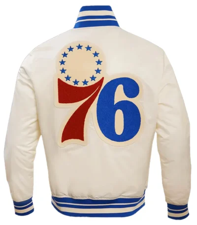 Philadelphia 76ers Retro Classic Rib Jacket