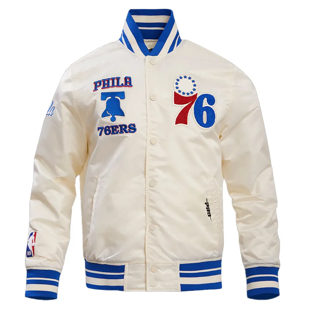 Philadelphia 76ers Retro Classic Rib Jacket Philadelphia 76ers Retro Classic Rib Jacket