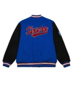 Philadelphia 76ers Team Legacy Varsity Wool Jacket