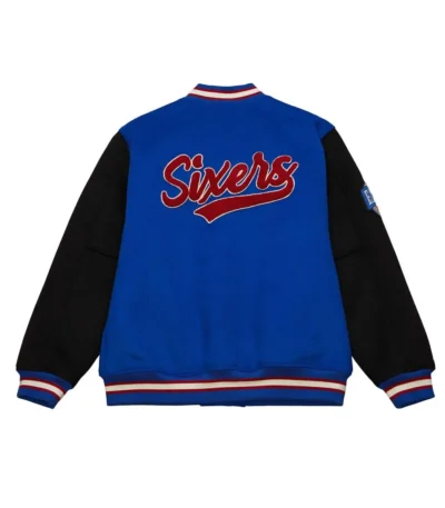 Philadelphia 76ers Team Legacy Varsity Wool Jacket