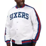 Philadelphia 76ers The Defensive White Jacket