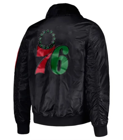 Philadelphia 76ers Ty Mopkins Black Jacket