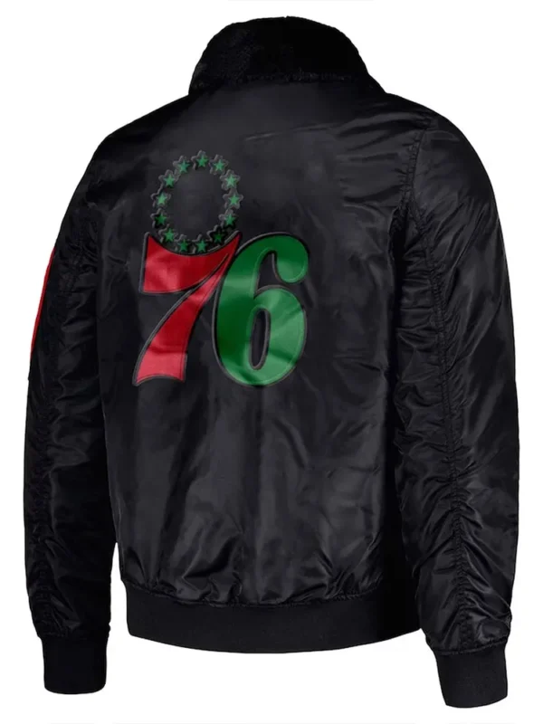 Philadelphia 76ers Ty Mopkins Black Jacket