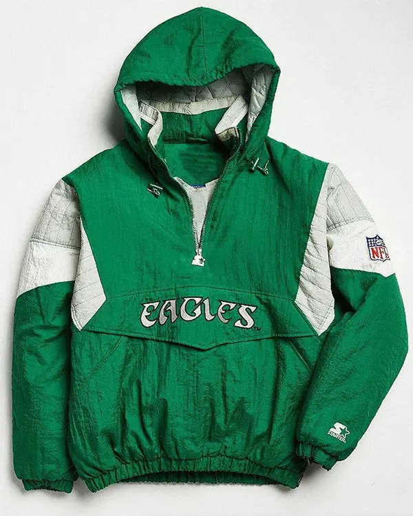 Philadelphia Eagles 80’s Green Anorak Jacket Philadelphia Eagles 80’s Green Anorak Jacket