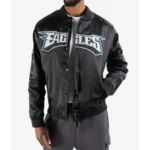 Philadelphia Eagles Big Logo Black Jacket