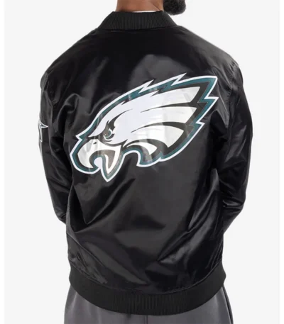 Philadelphia Eagles Big Logo Black Jacket