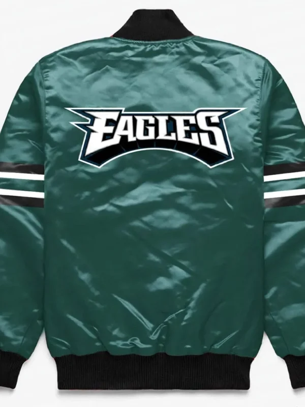 Philadelphia Eagles Button Down Green Jacket