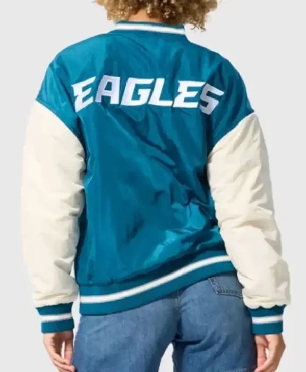 Philadelphia Eagles Full Snap Bomber Jacket