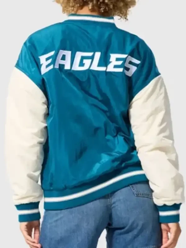 Philadelphia Eagles Full Snap Bomber Jacket