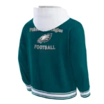Philadelphia Eagles Midnight Green Cotton Hooded Jacket