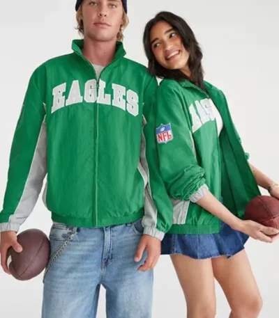 Philadelphia Eagles Full-Zip Track Jacket