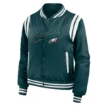 Philadelphia Eagles Green Bomber Full-zip Jacket