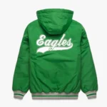 Philadelphia Eagles Green Hooded Jacket