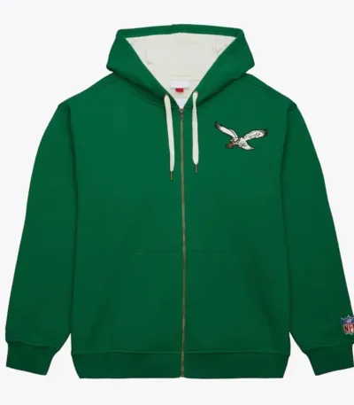 Philadelphia Eagles Kelly Green Playoff Win 2.0 Hoodie