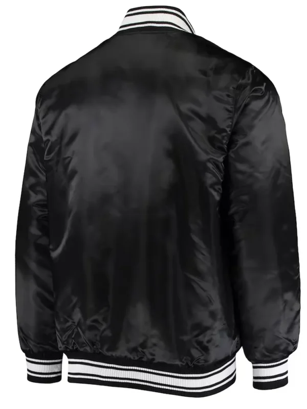 Philadelphia Eagles Locker Room Black Satin Jacket