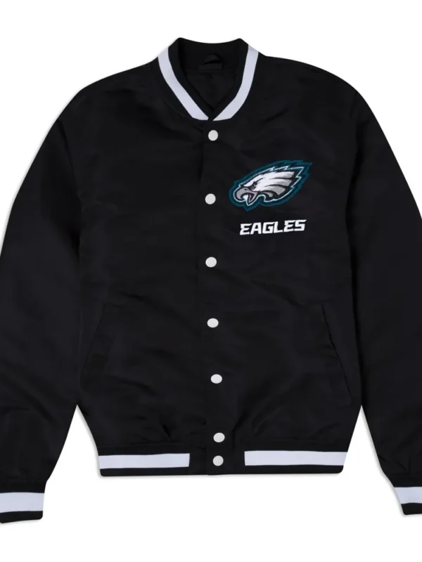 Philadelphia Eagles Logo Select Black Jacket