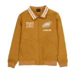 Philadelphia Eagles Logo Select Light Bronze Jacket