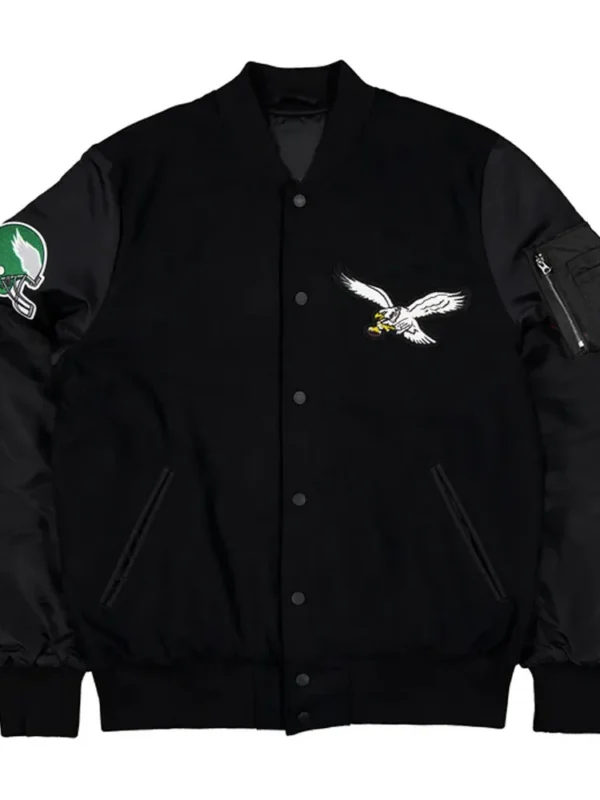 Philadelphia Eagles Ma-1 Historic Varsity Jacket