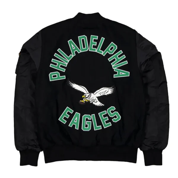 Philadelphia Eagles Ma-1 Historic Varsity Jacket