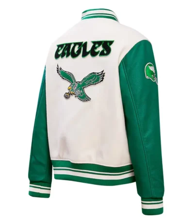 Philadelphia Eagles Mary Kate Morrissey Varsity Jacket