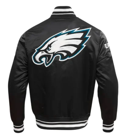 Philadelphia Eagles Mashup Classic Rib Satin Jacket